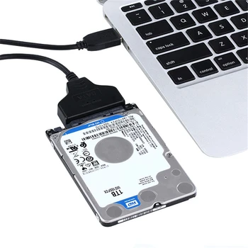 

100pc USB 3.0 SATA 3 Cable Sata to USB Adapter Up to 6 Gbps Support 2.5 Inches External SSD HDD Hard Drive 22 Pin Sata III Cable