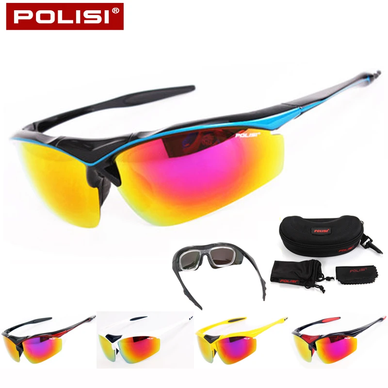 TR90 Polarized Cycling Sunglasses Men's Women Bike Glasses Sports