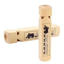 Поезд музыка флейты игрушка со звуком деревянный музыкальный инструмент поезд музыка флейты ритм дети когнитивный звук игрушка-свисток развлечения для детей