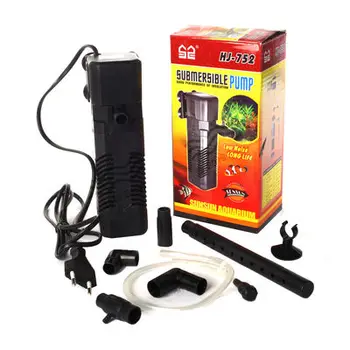 

Fish tank aquarium filter sunsun hj-752 built-in biological filter multifunctional submersible filtration pump 10w
