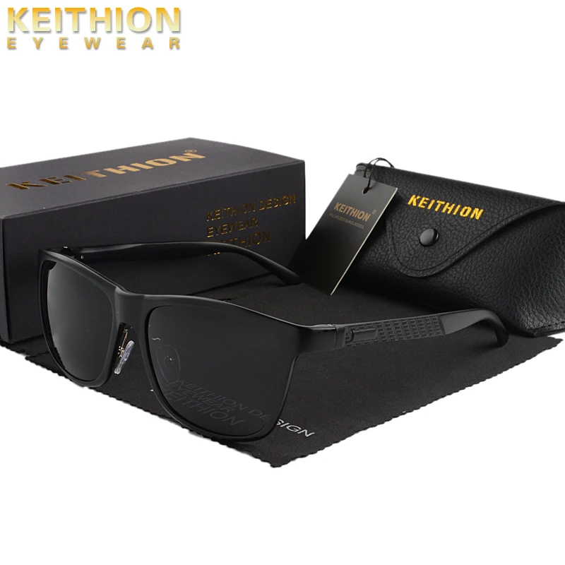 KEITHION Trending Styles Aluminium Magnesium Square Men Sunglasses Polarized Sun Glasses for Men Sport Eyewear KEITHION Trending Styles Aluminium Magnesium Square Men Sunglasses Polarized Sun Glasses for Men Sport Eyewear