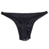 Sexy Men Latex Zipper Underpants Sex Mens Leather Bikini Briefs Underwear Gay Erotic Lingerie G-Strings and Thongs Sissy Panties ► Photo 3/6
