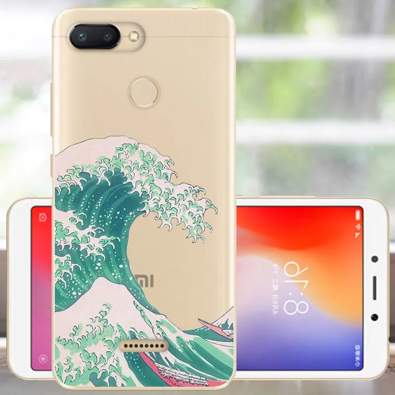Защитный чехол FANATU для Xiaomi Redmi 6, мягкий силиконовый чехол с милым принтом, бампер для Redmi 6, чехол 5,45, чехол для Xiomi Redmi 6, чехол для телефона - Цвет: KTL