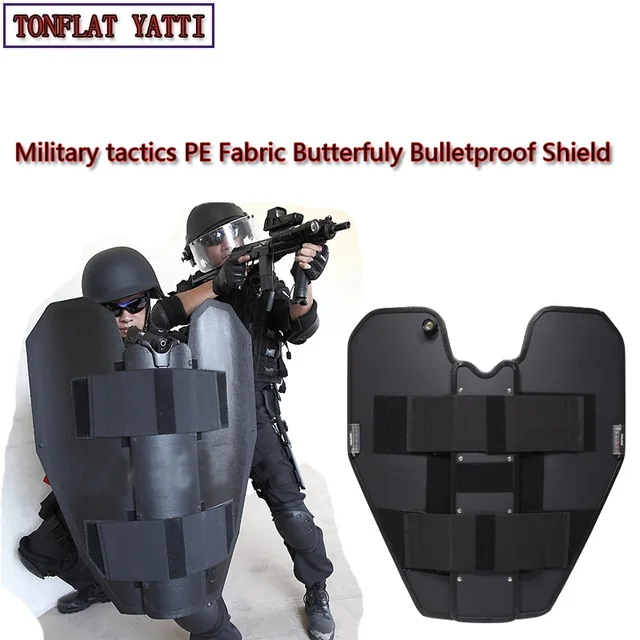 uhmwpe butterfly ballistic shield swat police self defense nij iiia