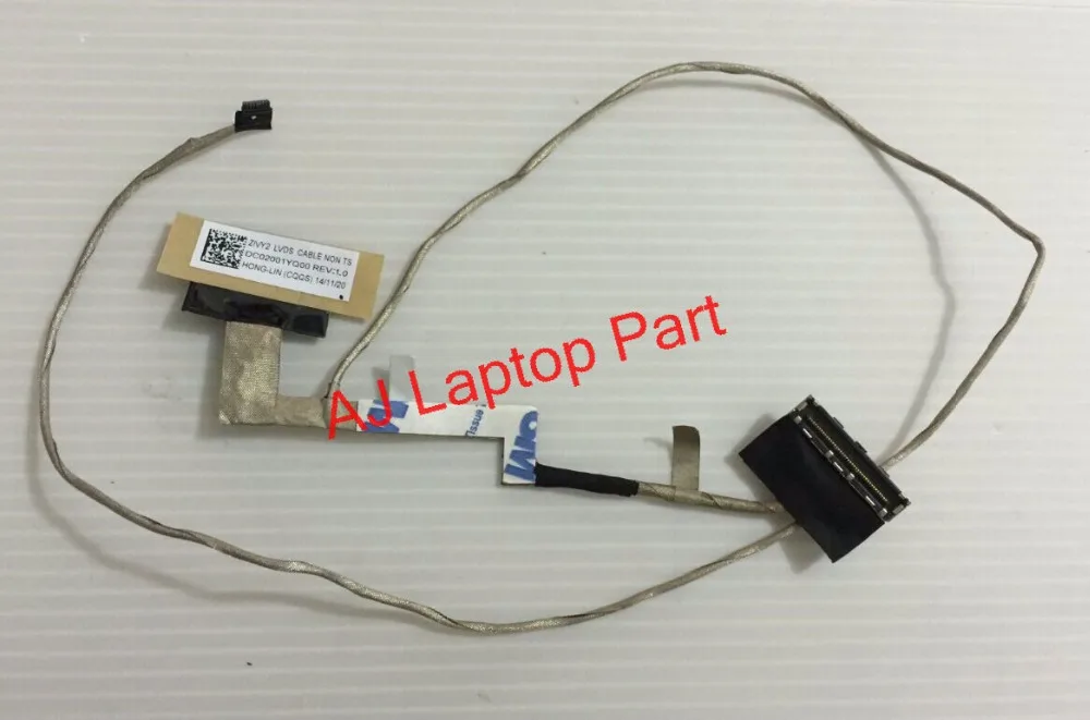 

New and original cable For Lenovo Y50 Y50-70 ZIVY2 LCD flex cable DC02001YQ00 flat cable non touch 30 pin cable