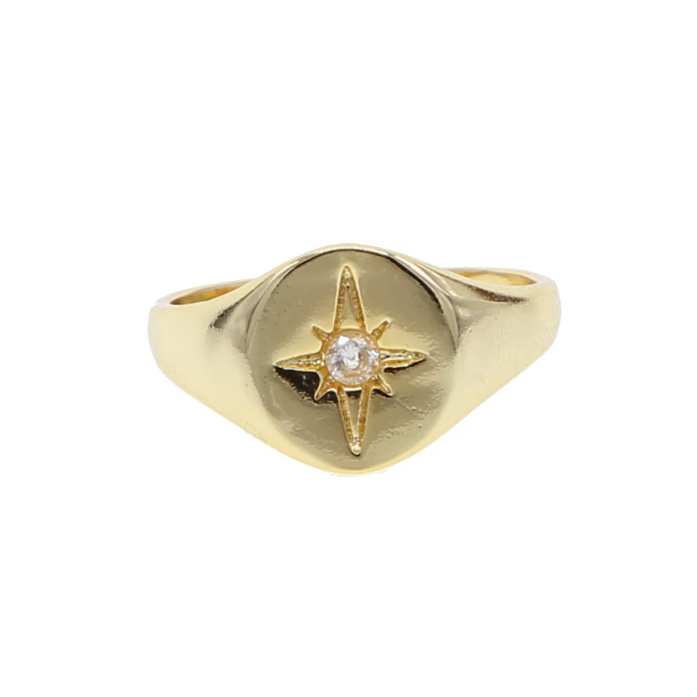 Muslim Allah Star gold color Ring Men Islam Arabic God Male Muhammad jewelry drop shipping rings women jewelry