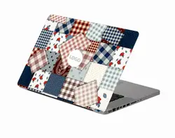 Цветочные ткань ноутбука Наклейка Стикеры кожи для MacBook Air Pro Retina 11 "13" 15 "винил Mac случае средства ухода за кожей полное покрытие кожи