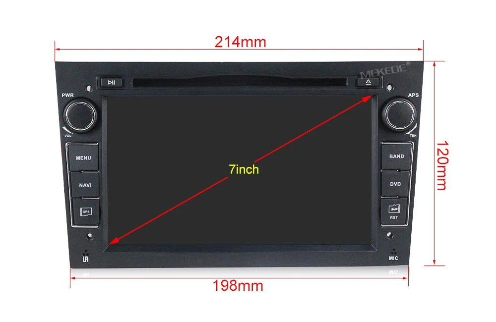 Cheap 2DIN Android8.1 HD screen 1024*600 Car multimedia player for Opel Astra Vectra Antara Zafira Corsa with radio gps dvd player 23