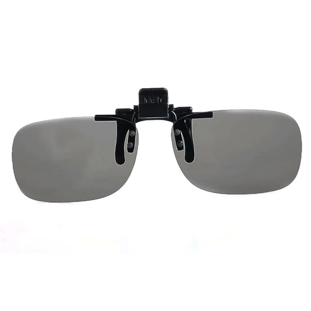 1 PC Clip On type Passive Circular Polarized 3D Glasses Clip for 3D TV Movie/Cinema-34#/CC