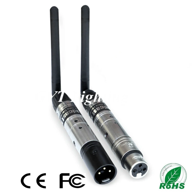 Беспроводной приемник и передатчик 2 4G 126Ch DMX DMX512 DJ|Эффект освещения сцены| |