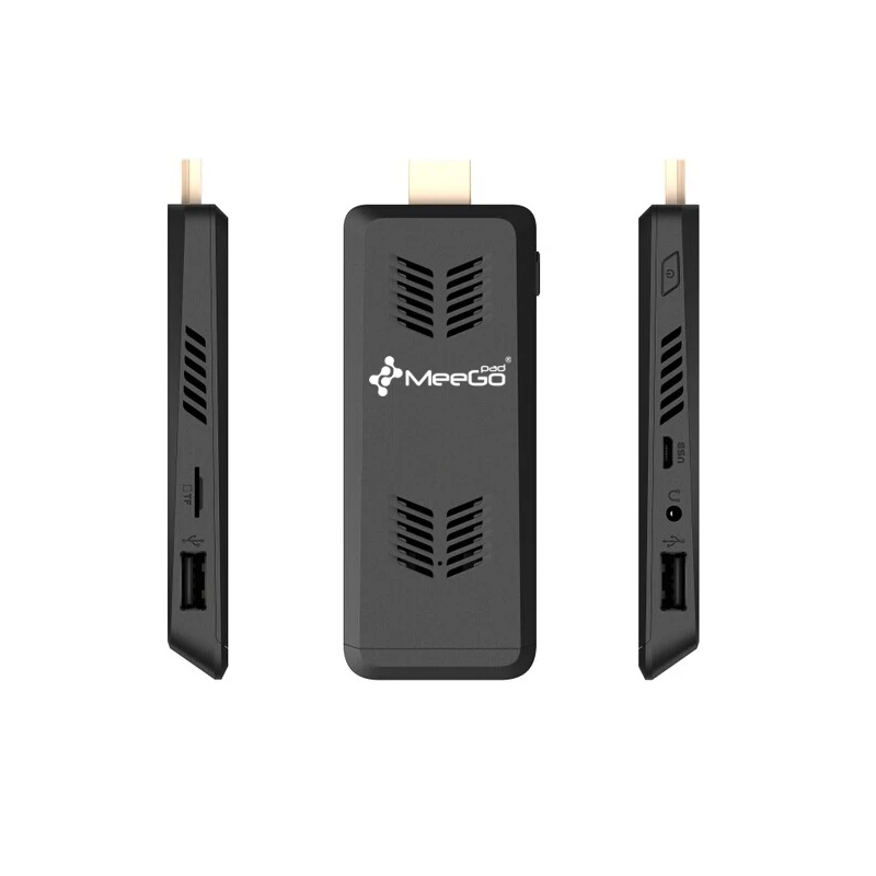Мини ПК Meegopad T07 Pro Cherry Trail Z8350 Win10 ТВ приставка умный Тихий вентилятор 4 ГБ 32 Intel