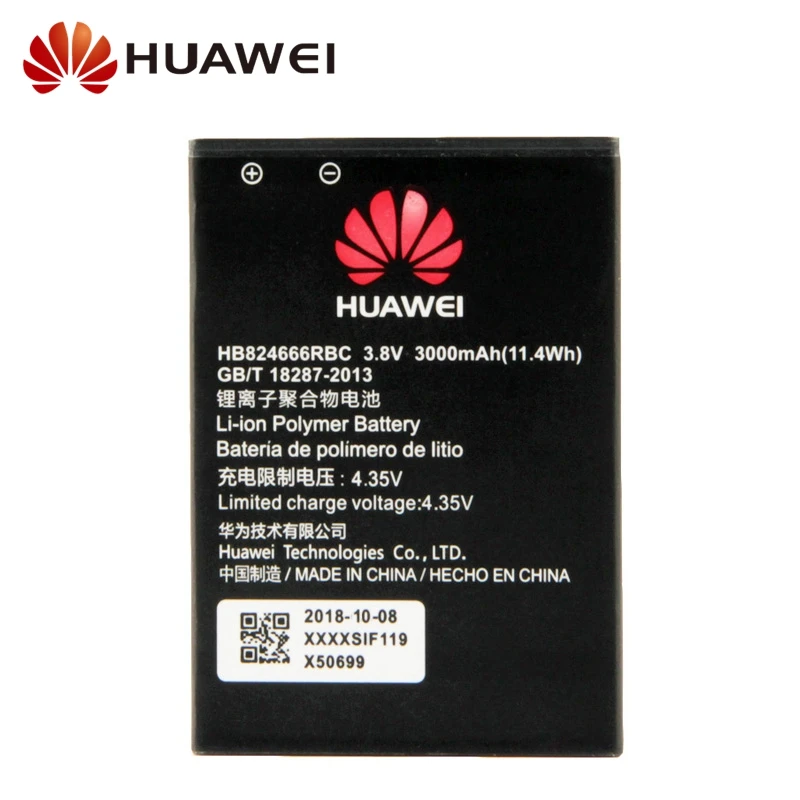 

Original Replacement Battery Huawei HB824666RBC For Huawei E5577 E5577Bs-937 Authentic Phone Battery 3000mAh