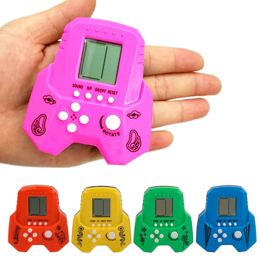 

For Kids Child Super Mini Handheld Game Consoles Built-in 23 Classic Puzzle Games Player Children Toy Gift