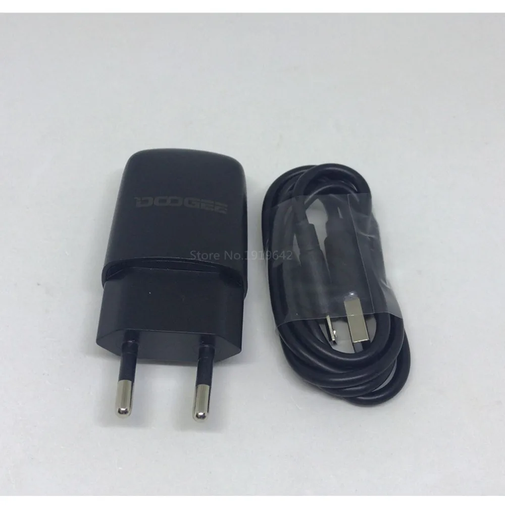 Doogee X20 AC Power Switching Adapter Original Travel Charger EU Plug Adaptor +USB Cable DC Data Line For DOOGEE Cell Phone | Мобильные