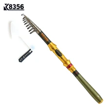99% Carbon Portable Fiber Telescopic Fishing Rod Spinning Pole Hand Fishing Tackle Sea Rod Ocean Rod 1.8M 2.1M 2.4M 2.7M 3.0M