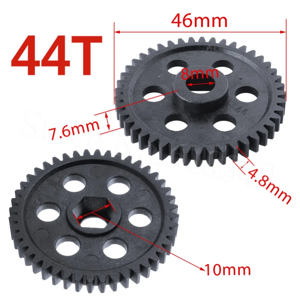 RC HSP 02040 Spur Diff Главная передача 44T для 1/10 нитро на дороге автомобиль 94102 94122 SONIC XSTR