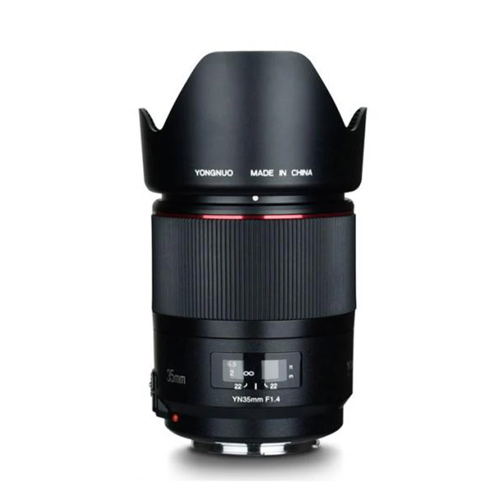 

YONGNUO Wide-Angle Prime Lens YN35mm F1.4 Bright Large Aperture AF MF Lenses for Canon DSLR cameras