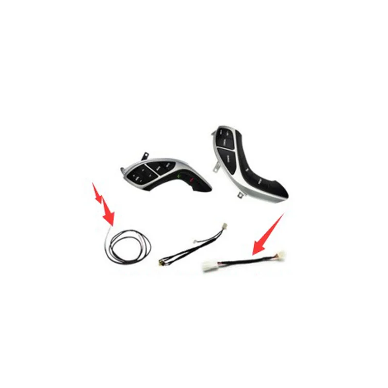 For Hyundai Elantra 2012-2017 Car Bluetooth Button Control Volume channel Phone Cruise Steering Wheel Buttons Switch | Автомобили и