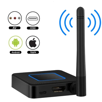 

Q4 Miracast 1080P HD WiFi Media Display Dongle 2.4G/5G TV Stick Screen WiFi Display Wireless HDMI Dongle Miracast Airplay DLNA
