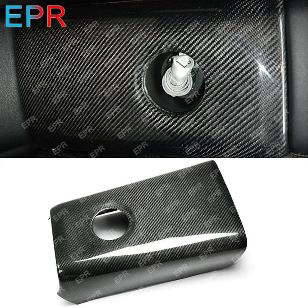 

For Nissan GTR R35 Carbon Fiber Rear Seat Arm Rest Cover (LHD or RHD) Body Kit Car Tuning Part For R35 GTR