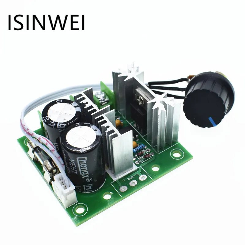 

CCMHC DC 12V ~40V 400W 10A Adjustable DC Motor Speed Controller PWM Controller 13 kHz Adjustable Drive Module