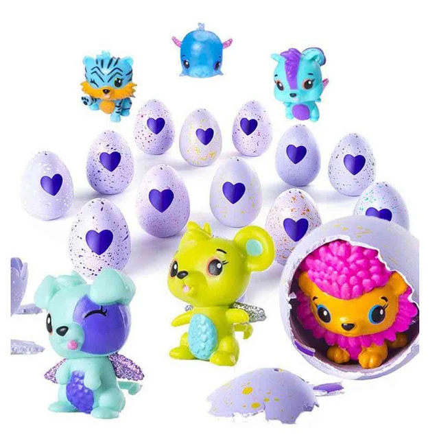 Cute Mini Littlest Hatches Pets (no Eggs) Bear Bird Action Figure  Incubation Toy HATCHIMALS Nursery Playset Kids Colleggtibles - AliExpress