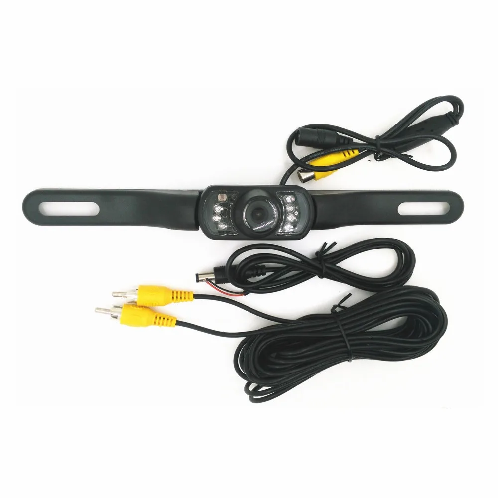 

7LED Night Visions Car Rear View Camera Wide Angle HD Color Image Waterproof Universal Backup Reverse Parking Camera fit all car