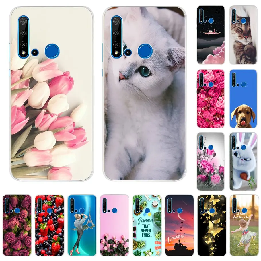 Для Huawei P20 Lite 2019 силиконовый чехол для телефона Nova 5i мягкий из ТПУ |