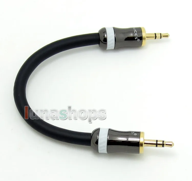 LN004312 3,5 мм Pailiccs мужской Hifi наушник аудио DIY диаметр 6 мм экранированный кабель 18 см