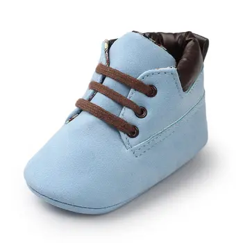 Infant Newborn Baby Kids Boys Classic Handsome First Walkers Shoes Babe Infant Toddler Soft Soled Boots 15 Colors