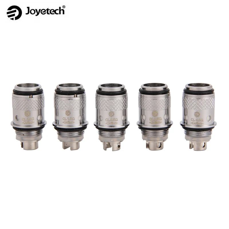 

10PCS/alot 100% Original Joyetech CL Pure Cotton Coil Head 0.5ohm 1.0ohm coil fit for eGo ONE V2 eGo ONE Mega V2 Atomizer