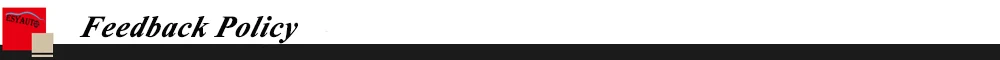 8 Feedback Policy