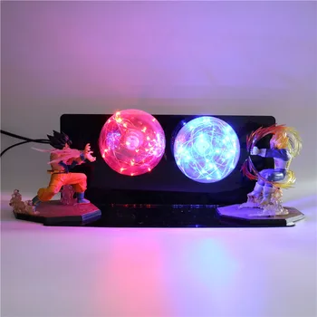 

Dragon Ball Z Goku Vegeta Night Light DBZ Super Saiyan Model Anime DIY Lamp Action Figure Table Lamp Kids Children LED Light Toy