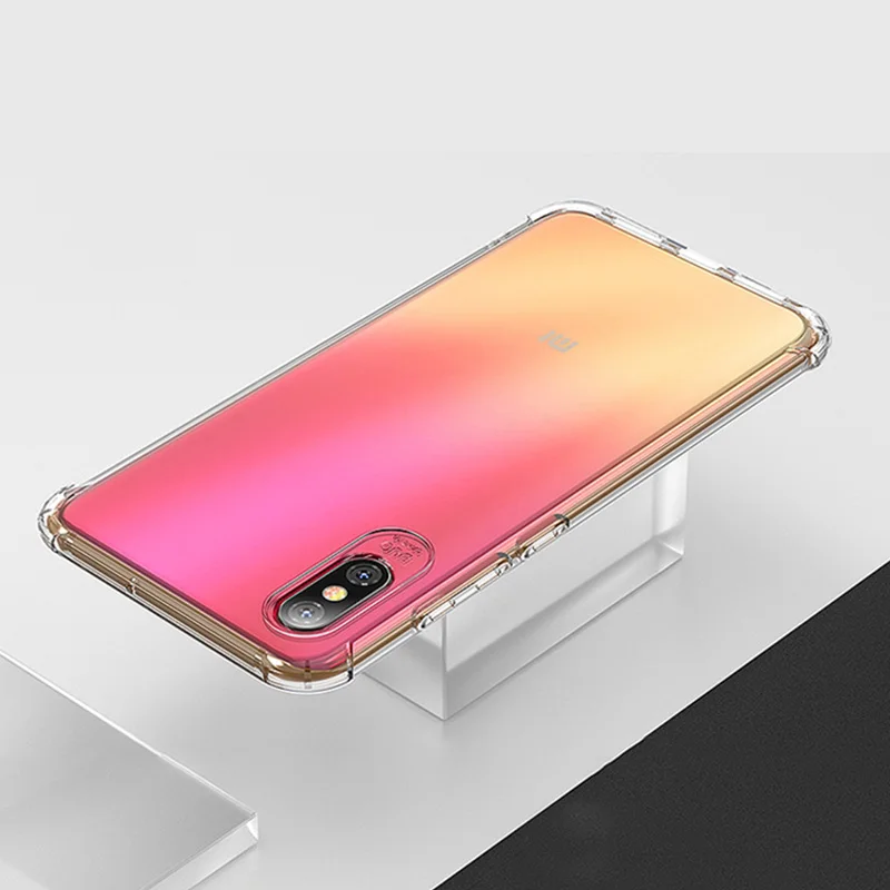 Xiaomi Mi 8 Lite чехол Xiaomi Mi 8 чехол s для Xiaomi Mi 8 SE Funda тонкий прозрачный противоударный ТПУ мягкий чехол для Xiaomi Mi 8 Pro - Цвет: Прозрачный