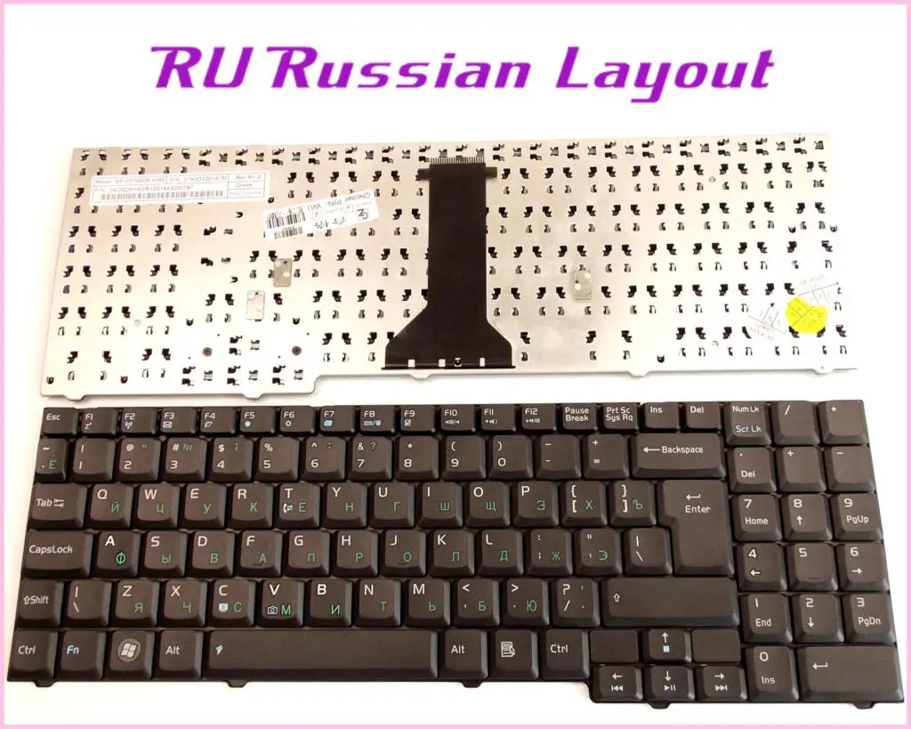 Русская RU раскладная клавиатура для ASUS M51 M51K M51T M51TA M51A M51V M51S M51Sn M51a M51s M51v