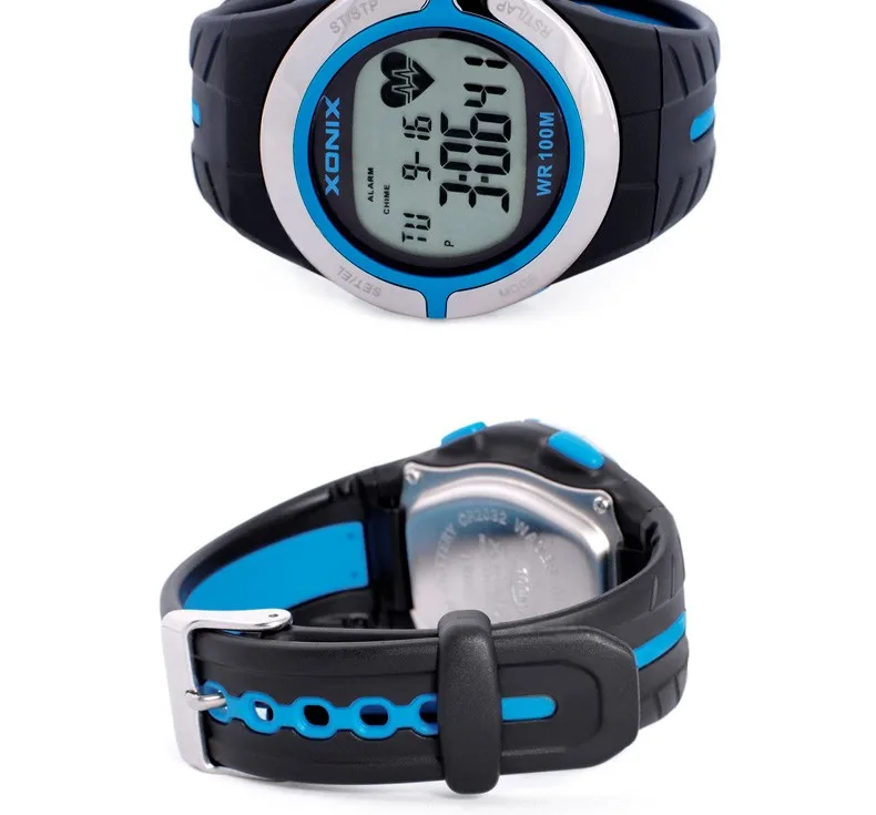 Новые мужские и женские часы с функцией подсчета калорий спортивные часы HRM Heath Care BMI унисекс для бега и дайвинга водонепроницаемые наручные часы 100 м