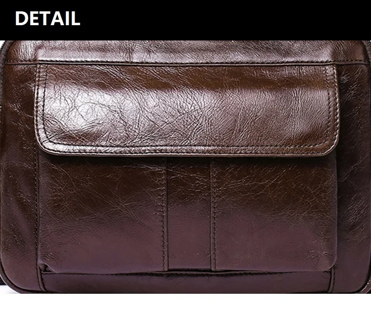 Высококачественная Мужская сумка из натуральной кожи, мужской портфель, плечевая сумка, мужская сумка на плечо для ноутбука, мужская сумка