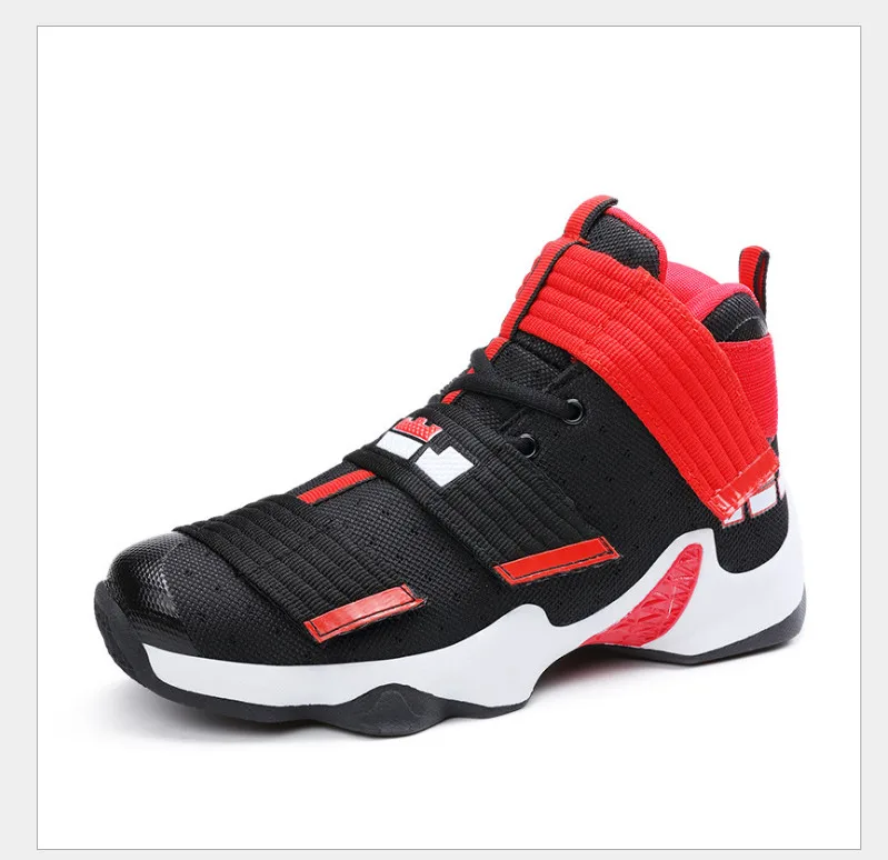 

Basketball shoes men's high-top boots 2019 new wear-resistant shock absorbers practical basketball shoes