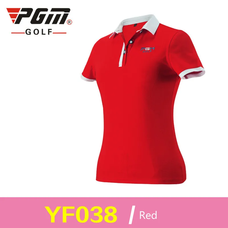 PGM платье для гольфа женская рубашка футболка с короткими рукавами бренд PGM - Цвет: one