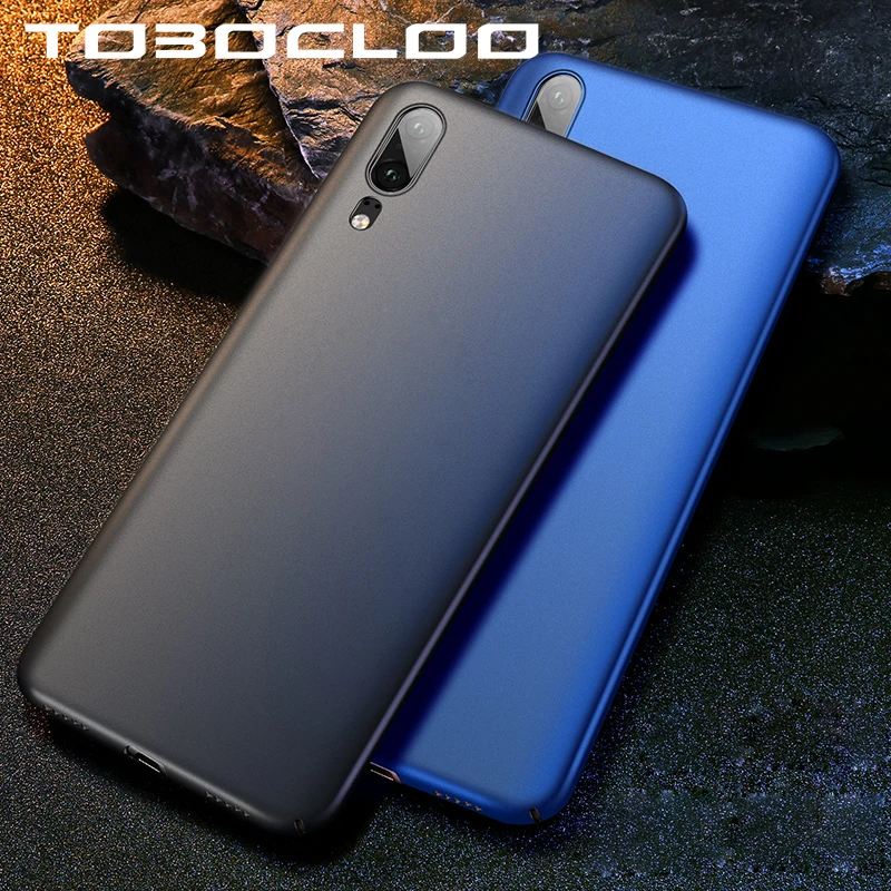 

Tobocloo for huawei P20 Pro lite case cover huawei P20 PC Back Cover Case P20lite full P20 lite Hard frosted Case Capa Funda