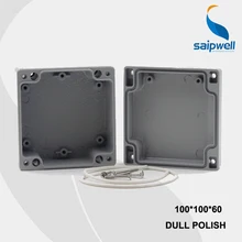 100*100*60mm Size Industrial Waterproof Aluminium Box / Electrical Aluminium Enclosure With CE,ROHS