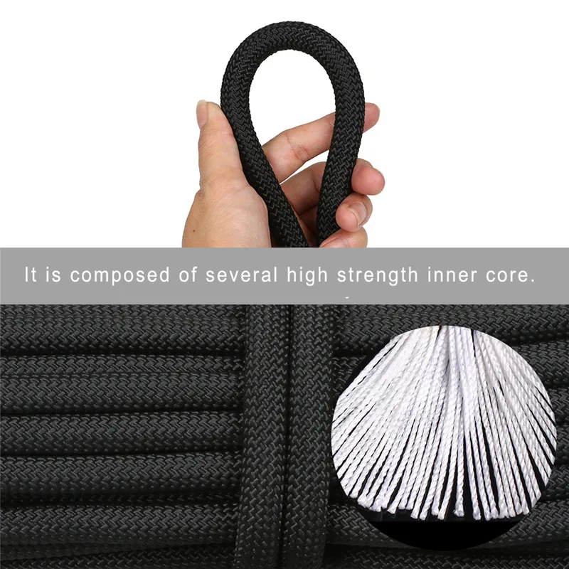 10M Professional Paracord Rock Climbing Cord (8)