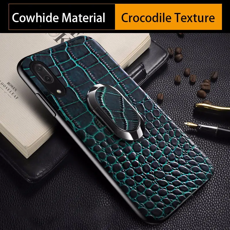 

Multi-functional bracket Leather case for iPhone X Case 7 8 Multifunction ring support protective case All inclusive Anti-fall