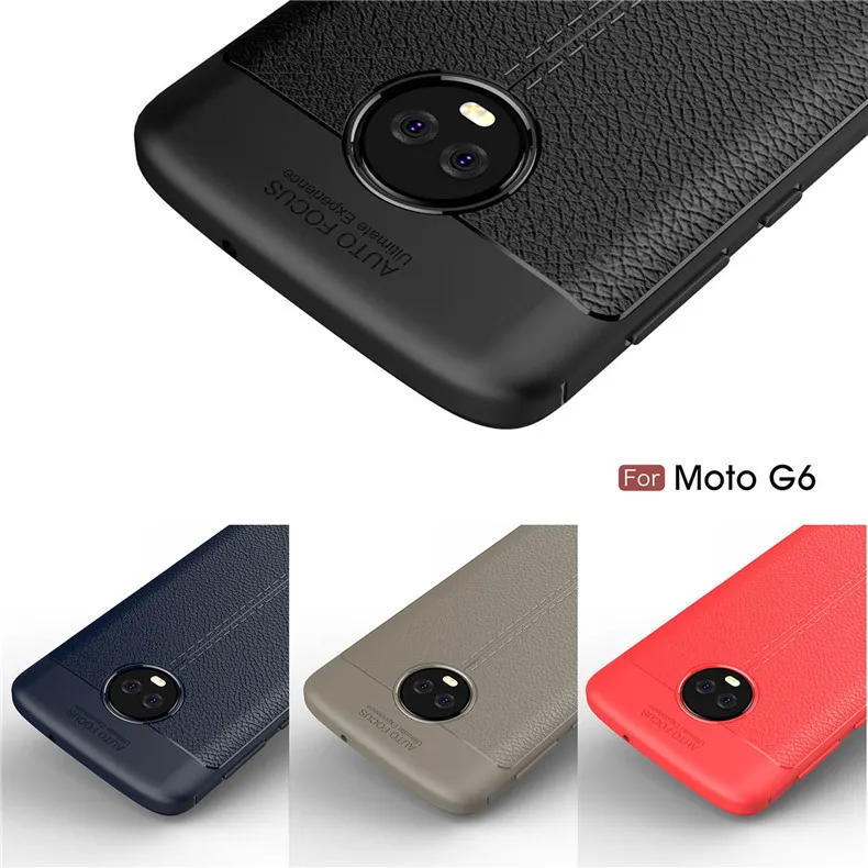

Shockproof Case for Motorola Moto G6 G5 G5S E5 G4 Plus Z2Play Force G4 E5TPU+PC Business Silicone Back Cover