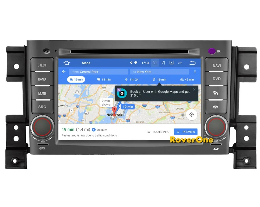 For Suzuki Grand Vitara Android 8.0 Touch Screen Audio 2 Din Car