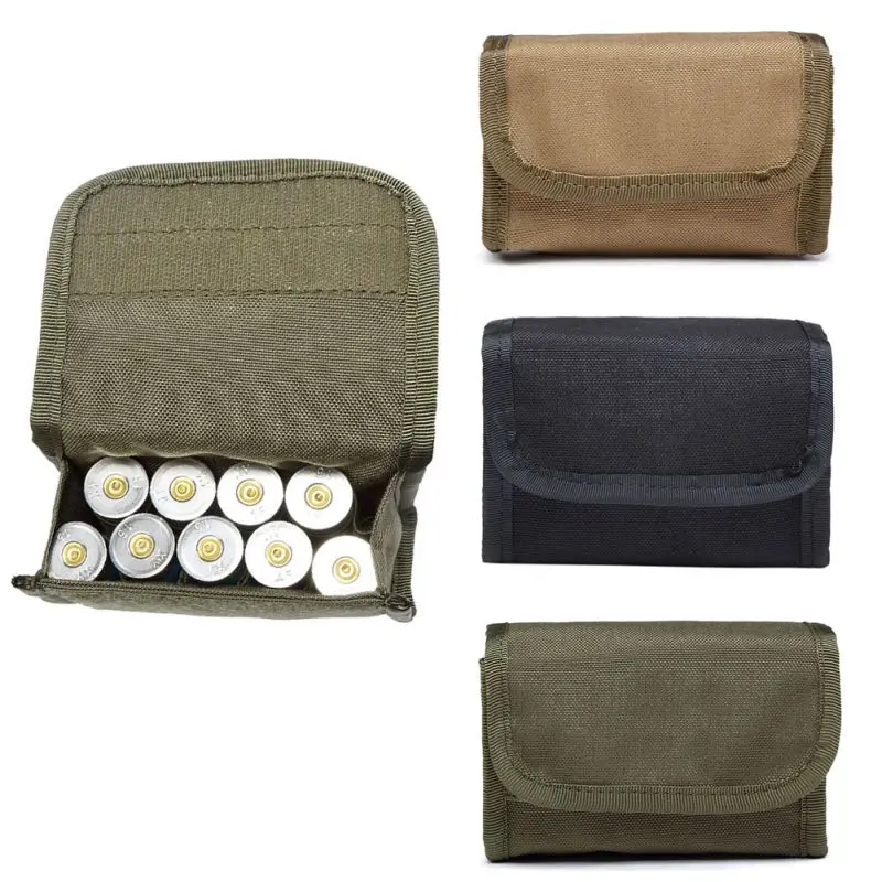 Тактический 10 Круглый Shotshell Reload Holder Molle Чехол для 12 калибра/20 г подсумок патроны круглый держатель картриджа новый