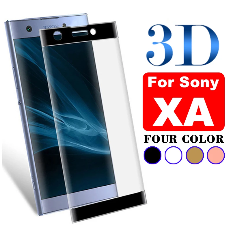 Защитное стекло для sony xperia xa защита экрана x a ax закаленное полное покрытие F3111