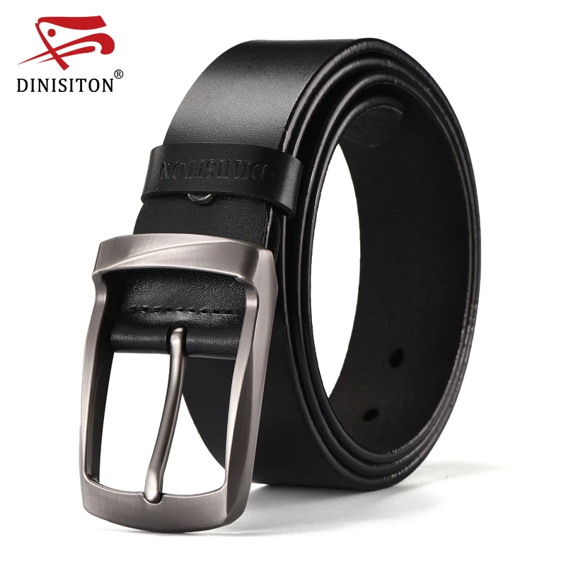 DINISITON Fashion Belts Cow Genuine Leather New Men Fashion Classic Vintage Style Male Belts For Men Pin Buckle Free shipping