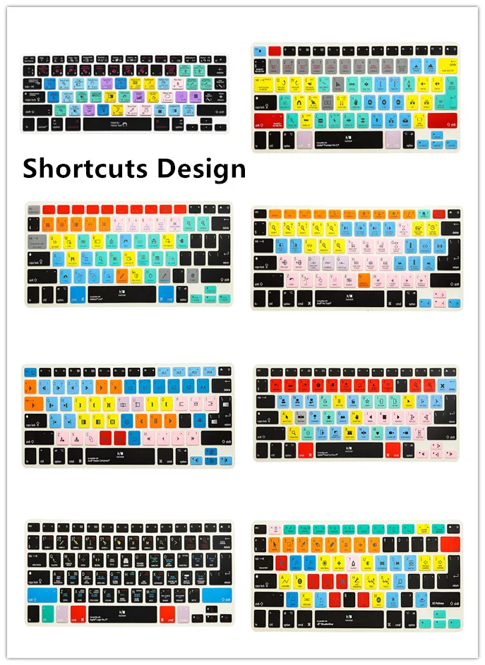 

For Imac,Macbook Pro Air 13 15 Kc F A1278 Ableton Live Logic Pro X Avid Pro Tools Shortcut Keyboard Skin Cover A1278 Avid Media