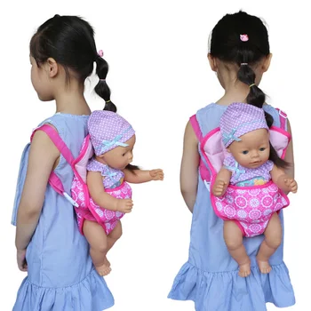 

Education Early Girl Accessories Gift Doll Backpack Toy Baby Carrier Handmade Childhood Kids